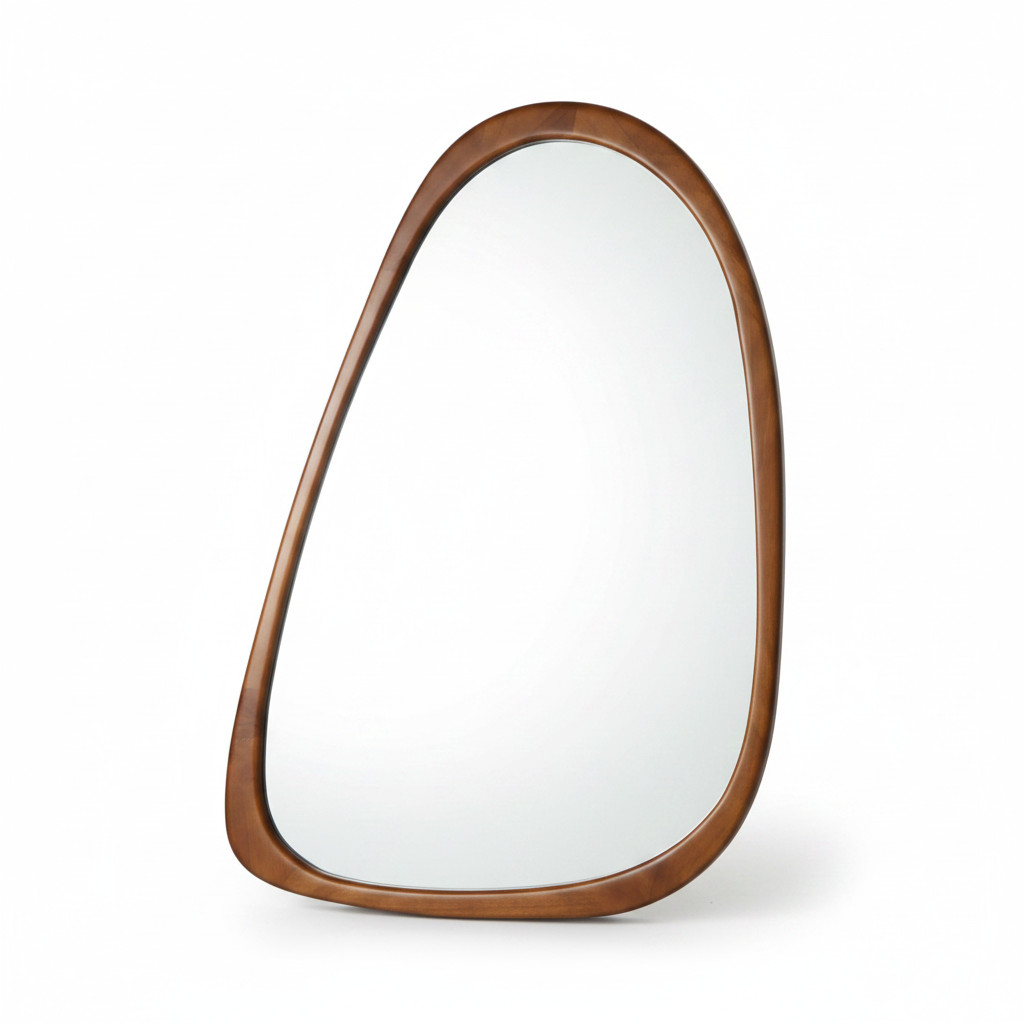 Len-Fra Wandspiegel Ohana walnut
