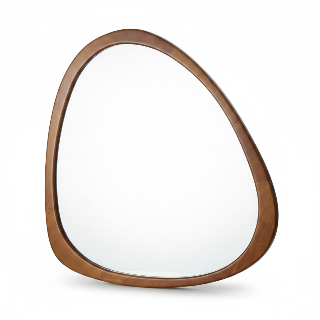 Len-Fra Wandspiegel Gail walnut