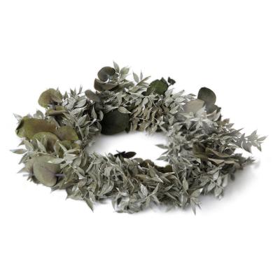 Eucalyptus Kranz mit Ruskus
