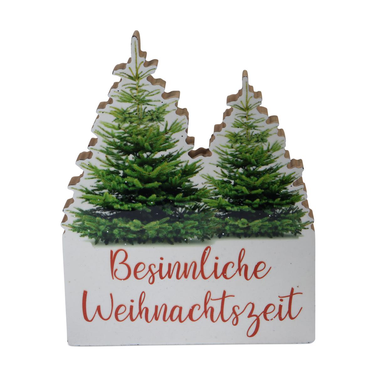 Baum Aufsteller mit Spruch