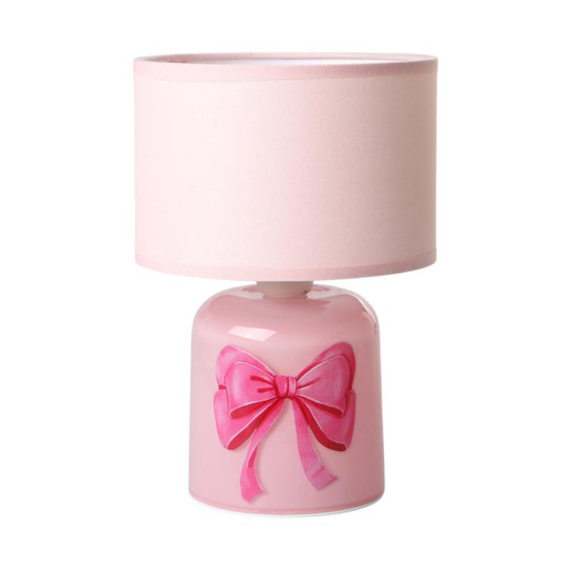 LED-Lampe mit Schleifenmotiv rosa