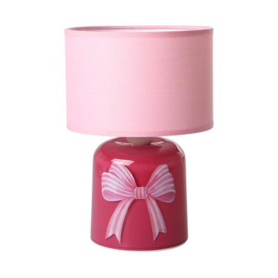 LED-Lampe mit Schleifenmotiv fuchsia