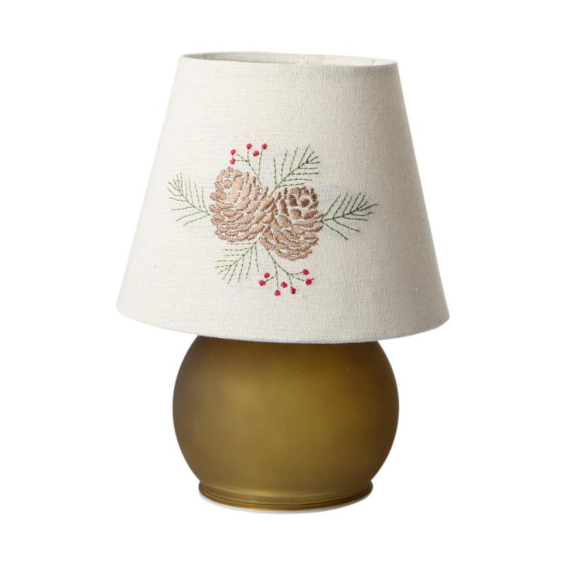 LED-Lampe Zapfenmotiv gr&uuml;n
