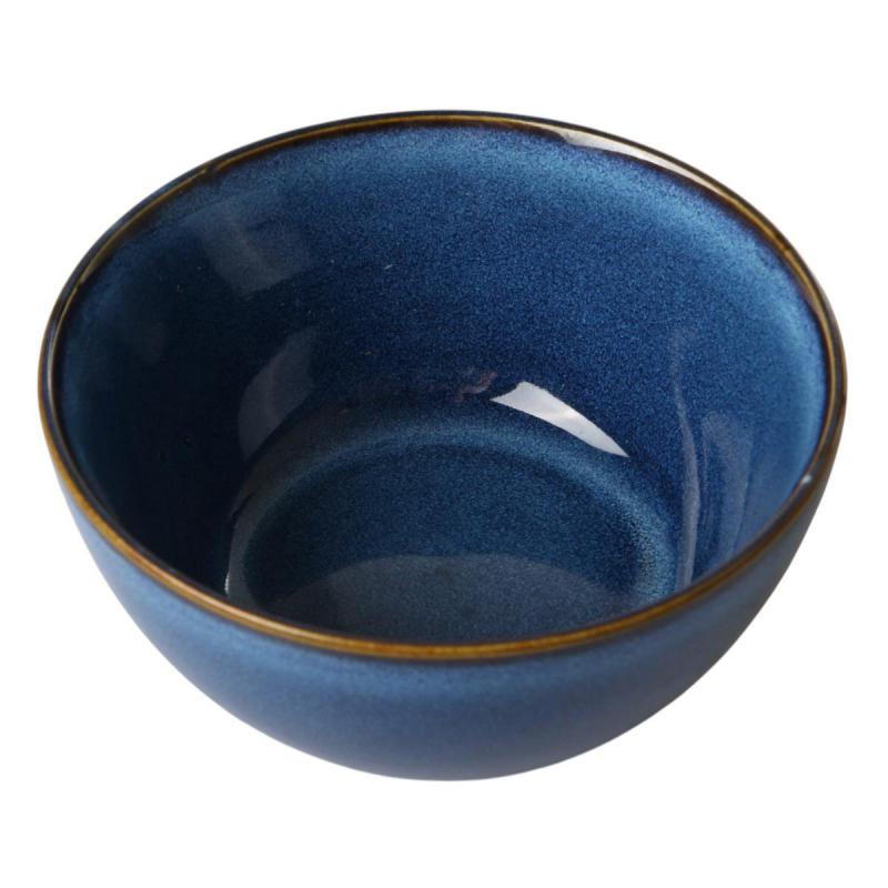 Keramik-Sch&uuml;ssel blau