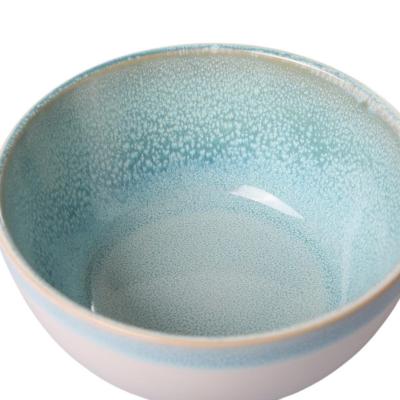 Keramik-Sch&uuml;ssel hellblau