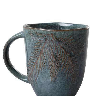 Keramik-Tasse petrol 350ml