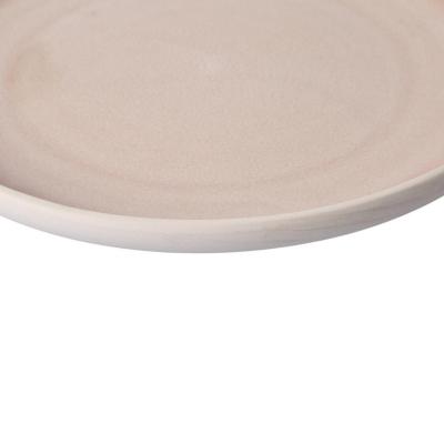 Keramik-Teller beige