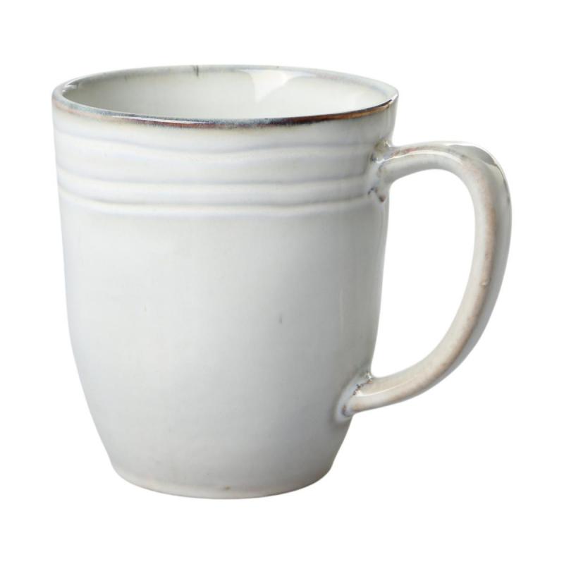Keramik-Tasse 440ml elfenbein