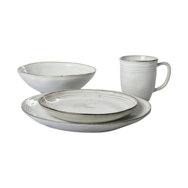 Keramik-Tasse 440ml elfenbein