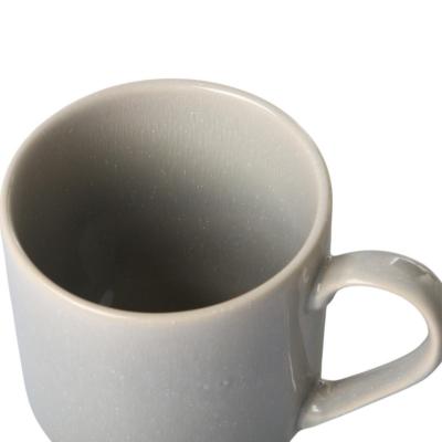 Keramik-Tasse 430ml taupe