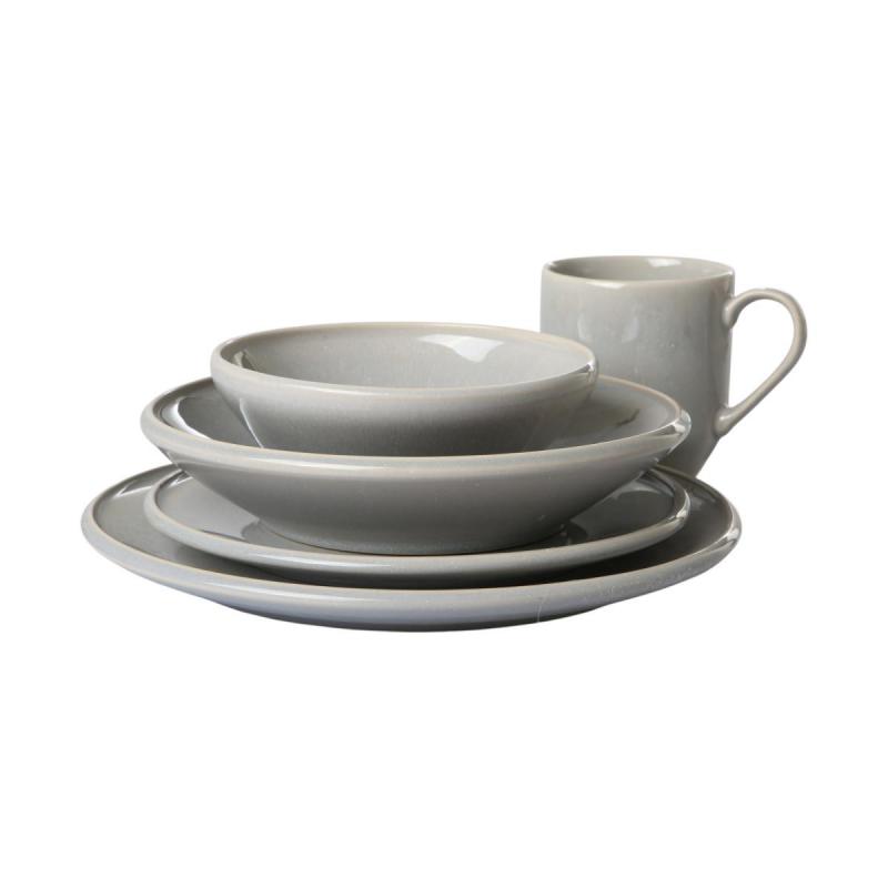 Keramik-Tasse 430ml taupe