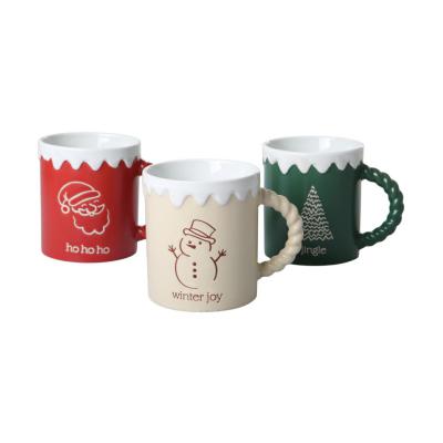 Keramik-Weihnachtstasse 350ml