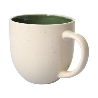 Keramik-Tasse 400ml dunkelgr&uuml;n
