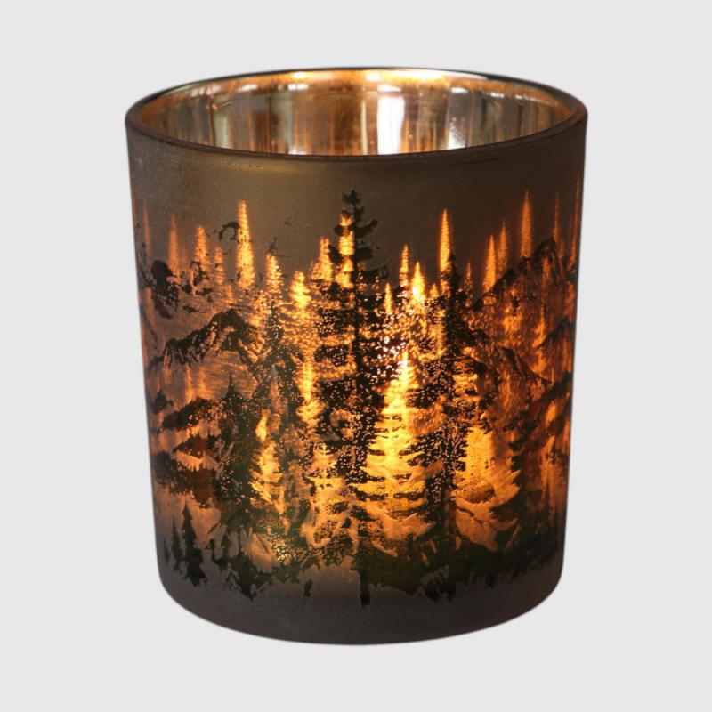 Windlicht Weihnachtslandschaft