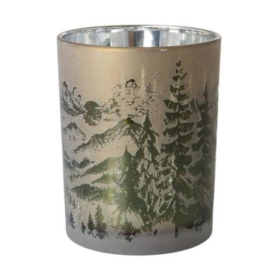 Windlicht Weihnachtslandschaft