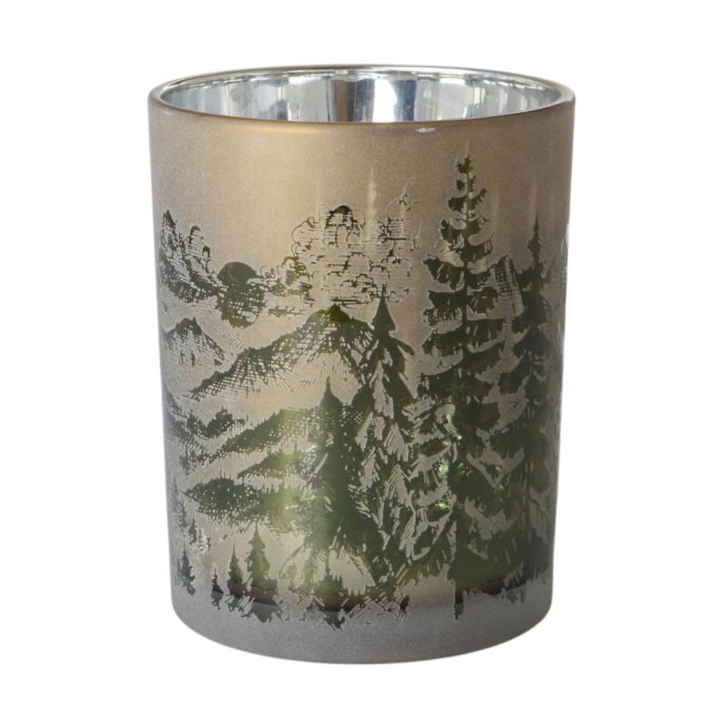 Windlicht Weihnachtslandschaft