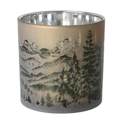 Windlicht Weihnachtslandschaft