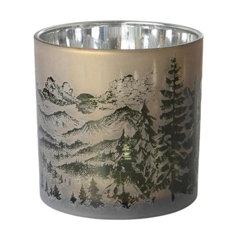 Windlicht Weihnachtslandschaft