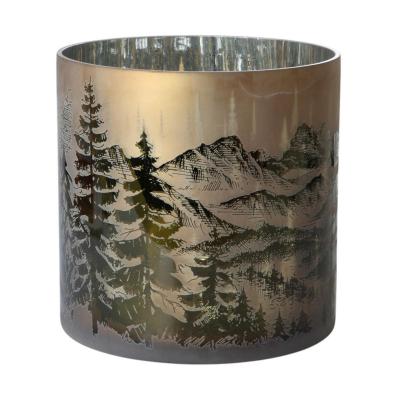 Windlicht Weihnachtslandschaft