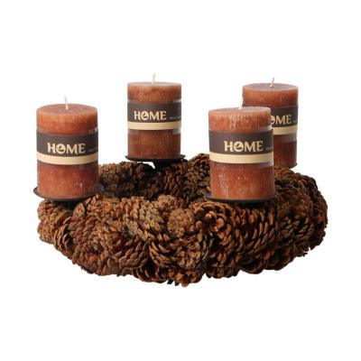 Adventskranz Zapfen