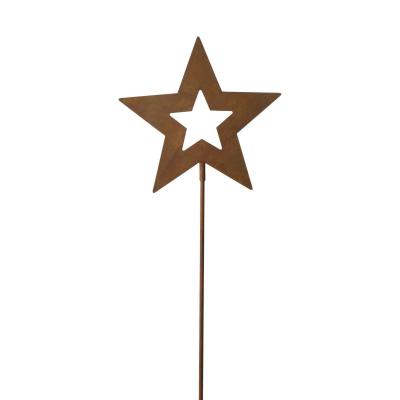 Sternstecker rostoptik