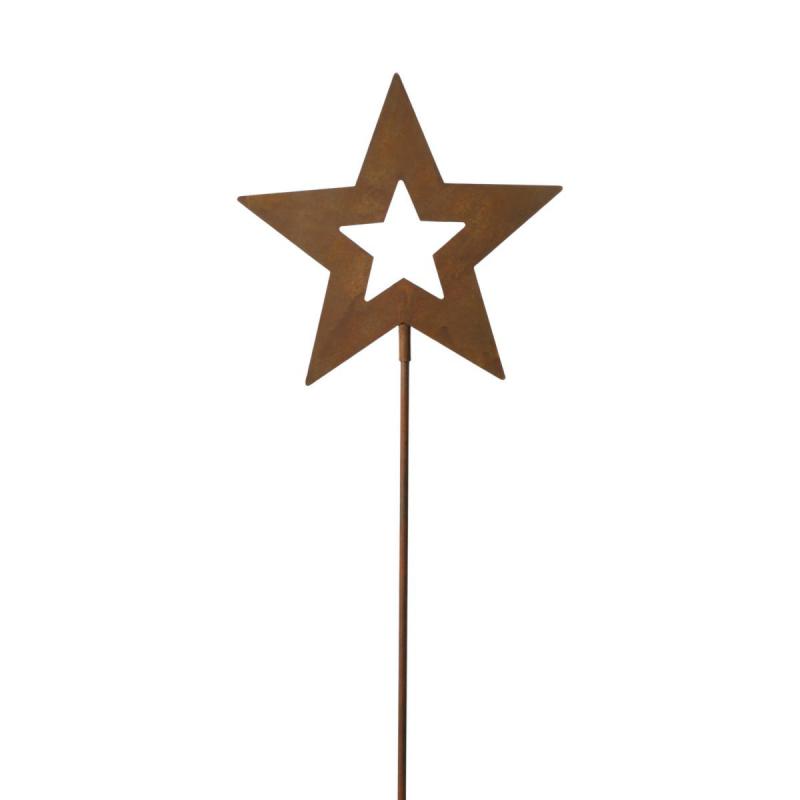 Sternstecker rostoptik