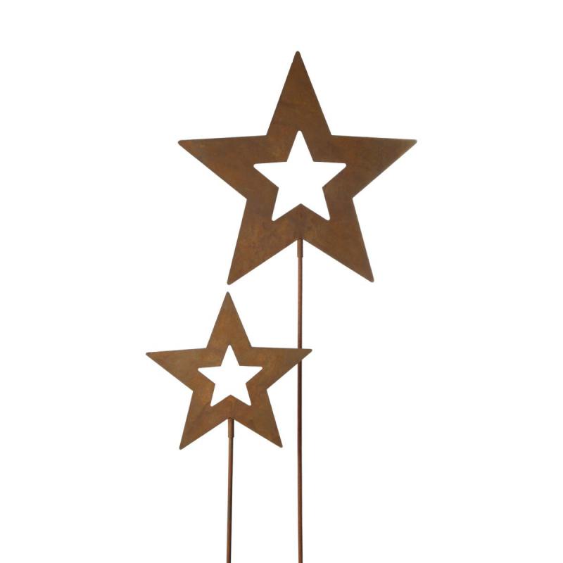 Sternstecker rostoptik