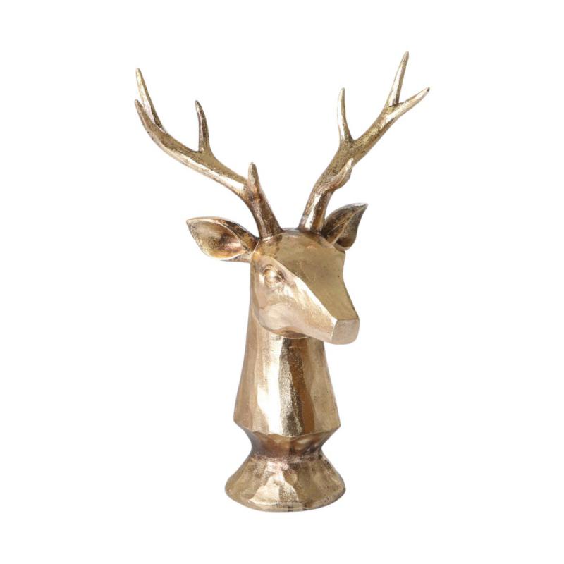 Poly-Hirschkopf gold