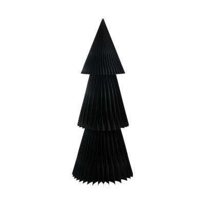 3D Papier-Baum schwarz