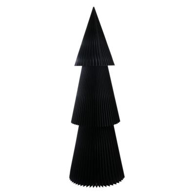3D Papier-Baum schwarz