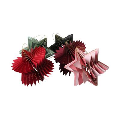 3D Papier-Ornament farbmix