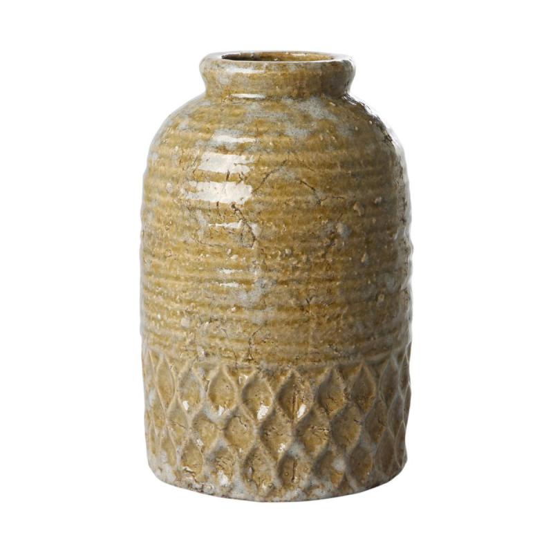 Keramik Vase glasiert