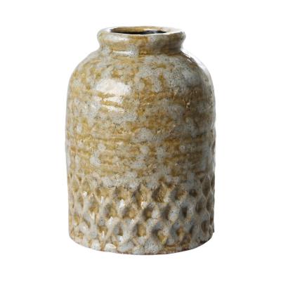 Keramik Vase glasiert