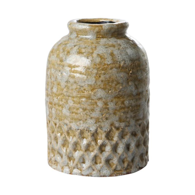 Keramik Vase glasiert