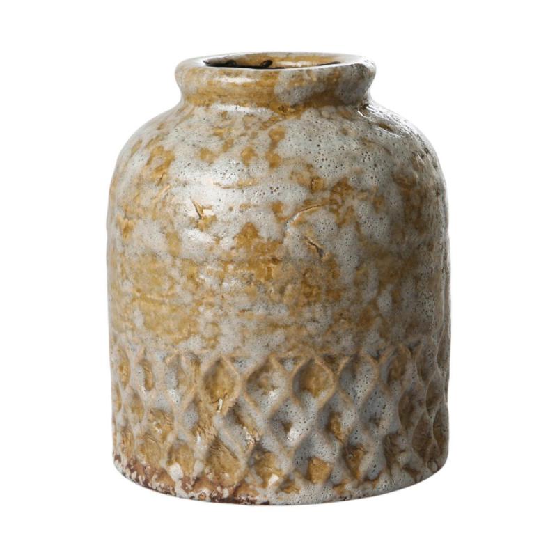 Keramik Vase glasiert