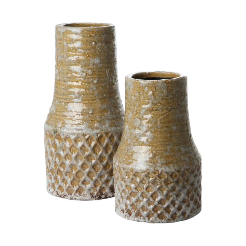 Keramik Vase glasiert