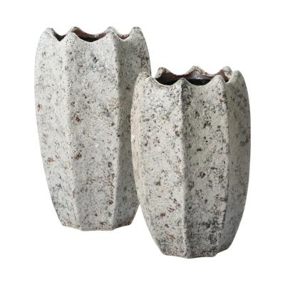 Keramikvase glasiert