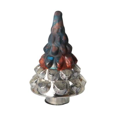 Glas-Baum farbverlauf braun/gold