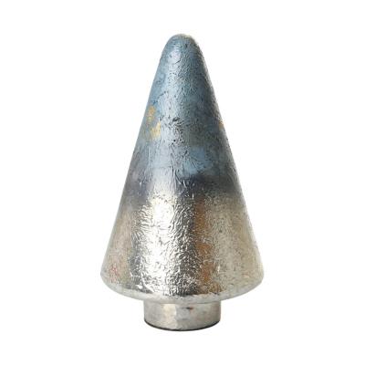 Glas-Baumaufsteller farbverlauf blau/silber