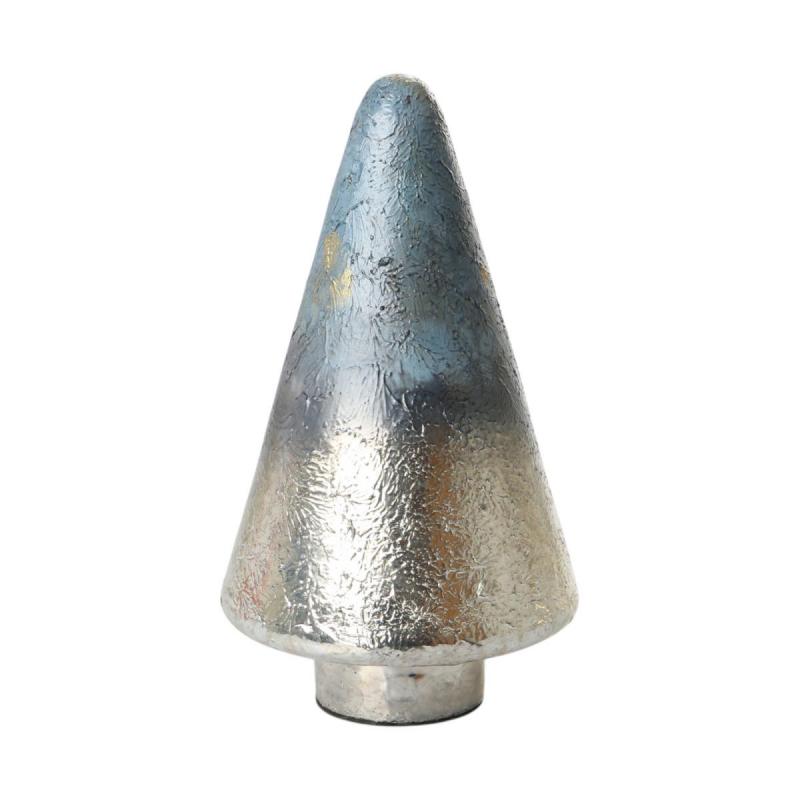 Glas-Baumaufsteller farbverlauf blau/silber