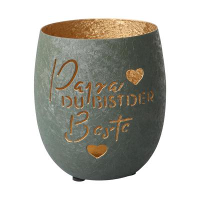 Windlicht "Papa du bist der Beste"