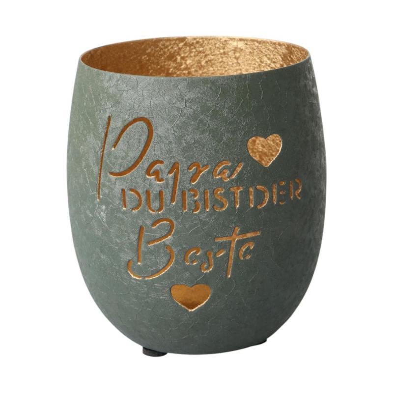 Windlicht "Papa du bist der Beste"