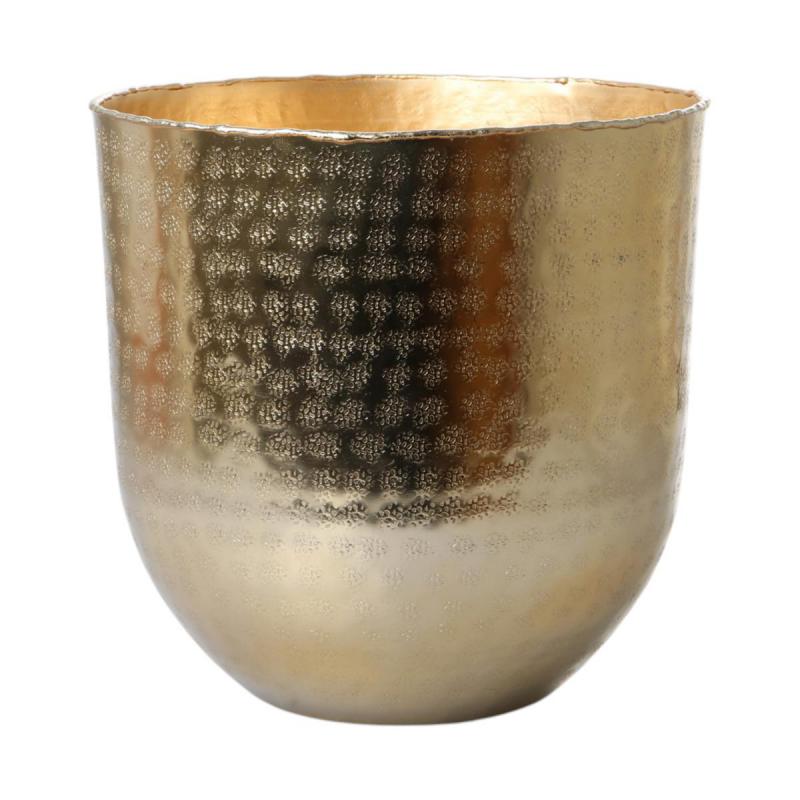 &Uuml;bertopf gold