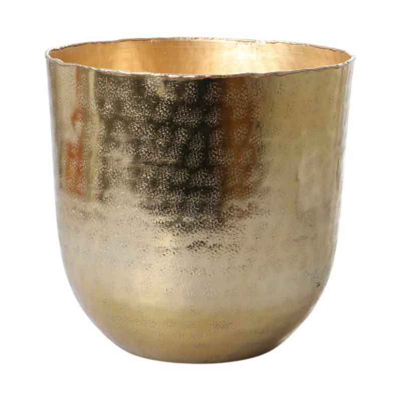 &Uuml;bertopf gold