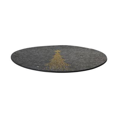 Filz-Untersetzer Weihnachtsbaum