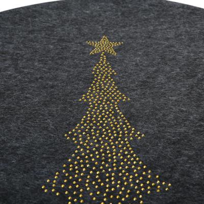Filz-Untersetzer Weihnachtsbaum