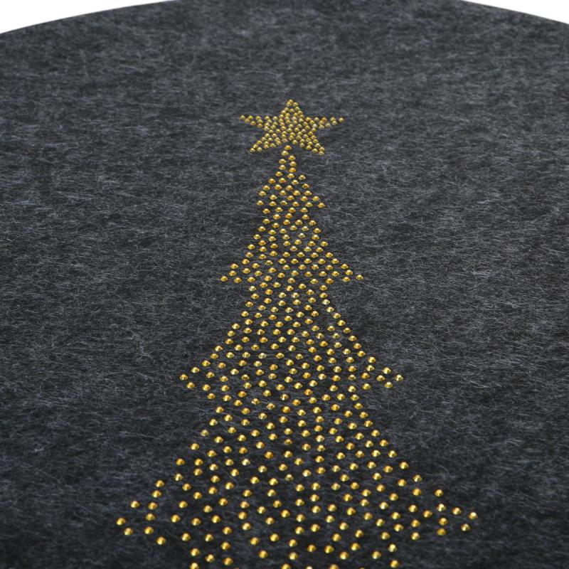 Filz-Untersetzer Weihnachtsbaum