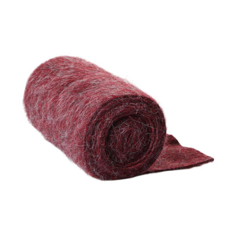 Filz-Rolle rot