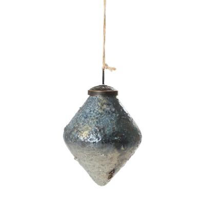 Baumschmuck-Diamant farbverlauf blau/silber