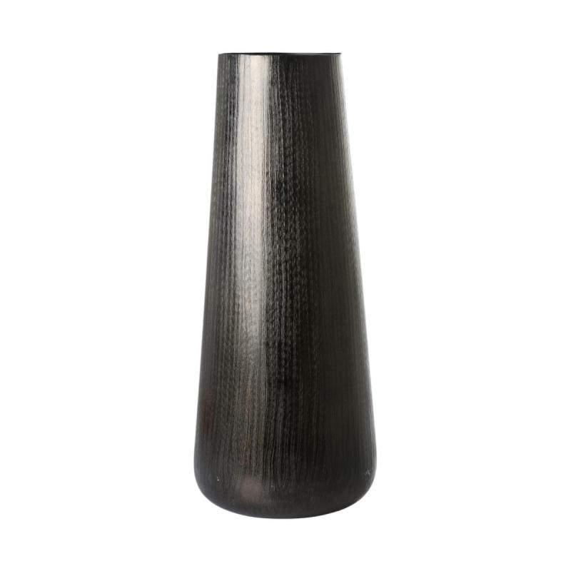 Alu-Vase schwarz